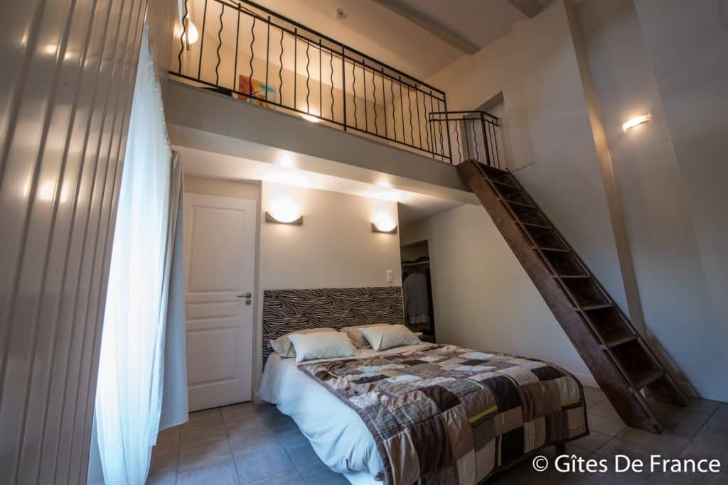La chambre Icare de la Maison d'hôtes Altamica
