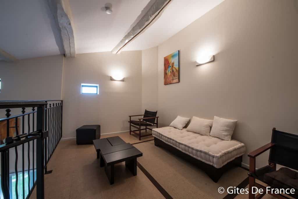La mezzanine de la chambre Icare de la Maison d'hôtes Altamica