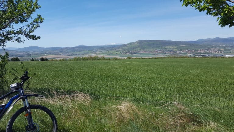 Altamica et l'Auvergne en vélo