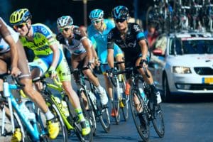 Altamica et le Tour de France cycliste 2023, le peloton de coureurs